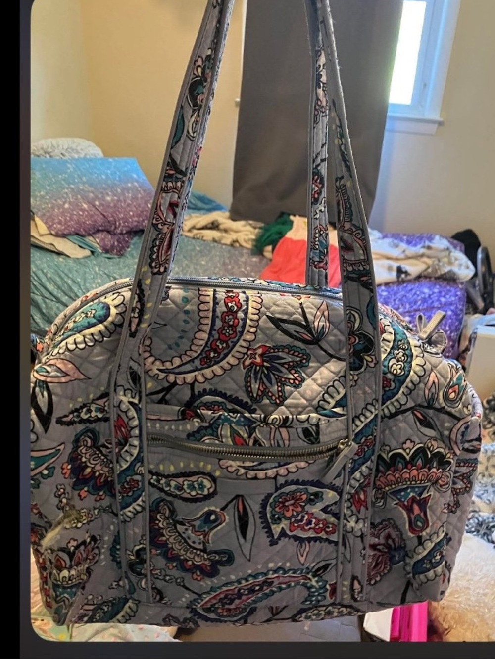 Vera Bradley duffel bag